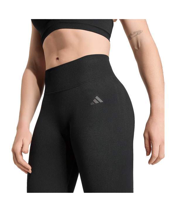 adidas Workout Essentials Leggings Damen Schwarz - schwarz