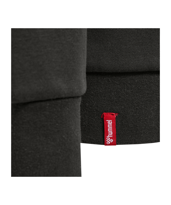 Hummel hmlRED Heavy ZIP Hoody Damen Schwarz F6213 - schwarz