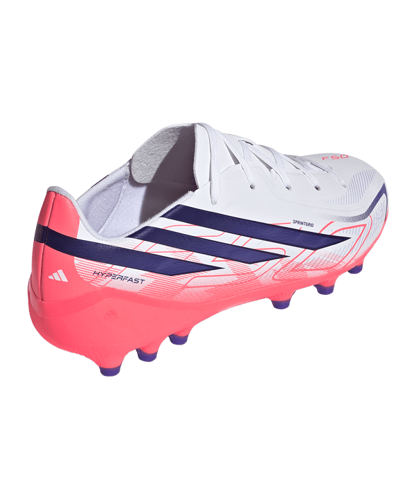adidas F50 Hyperfast League AG Chaos vs Control Bambini Bianco - bianco