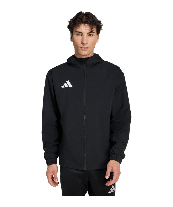 adidas Entrada 26 Regenjacke Schwarz - schwarz