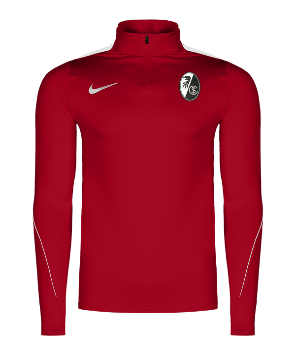 Nike SC Freiburg Training Felpa Kids Rosso C657 - rosso
