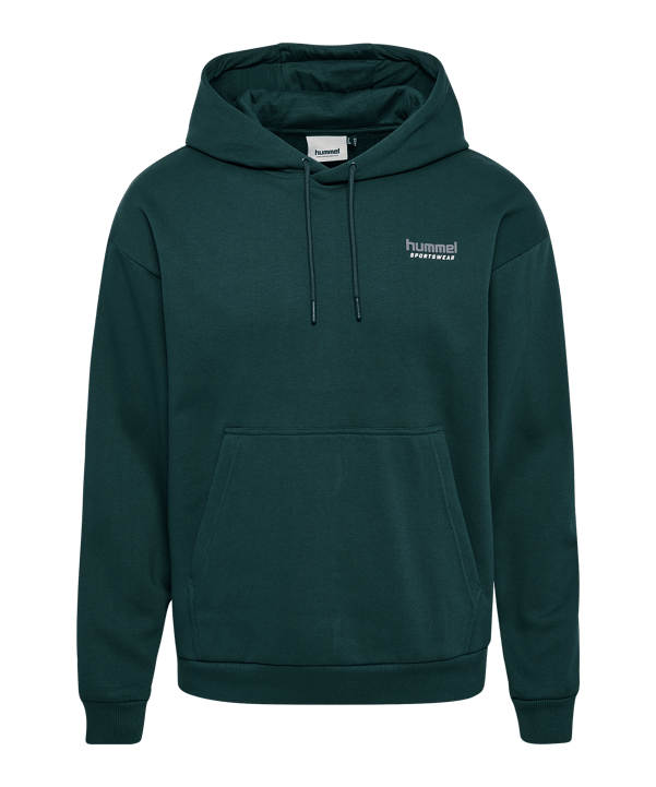 Hummel Loose Sportswear Hoody Grün F6565 - gruen
