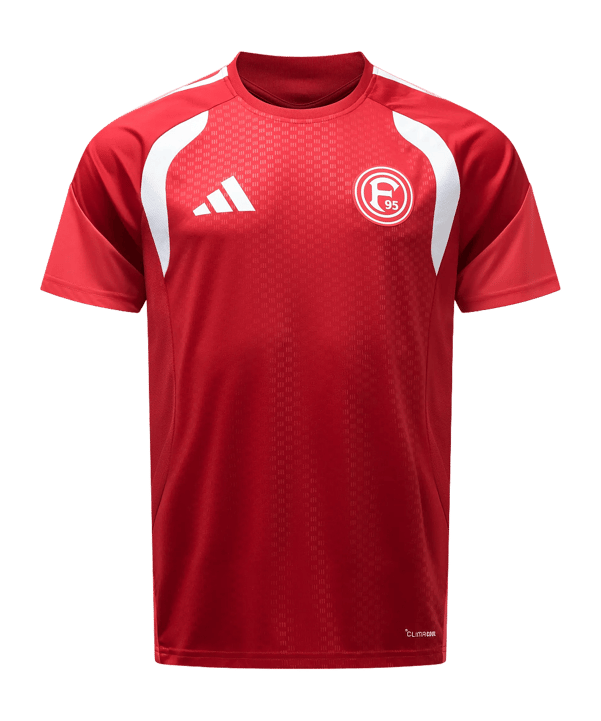 adidas Fortuna Düsseldorf Maglietta da Allenamento Rosso - rosso