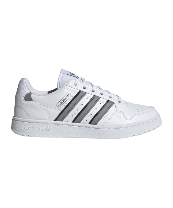 adidas Originals NY 90 Stripes Weiss Grau Schwarz - weiss