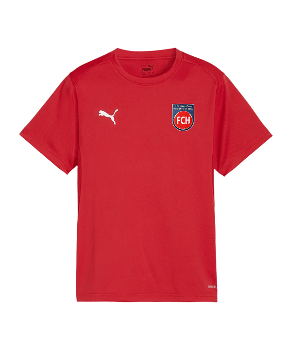 PUMA 1.FC Heidenheim Trainingshirt Kids Rot F01 - rot