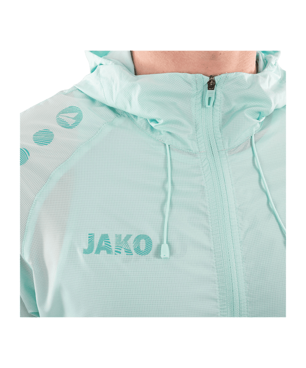 JAKO Flow Lightweight Jacke Grün F251 - gruen