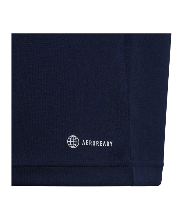 adidas Entrada 22 Poloshirt Kids Dunkelblau - blau