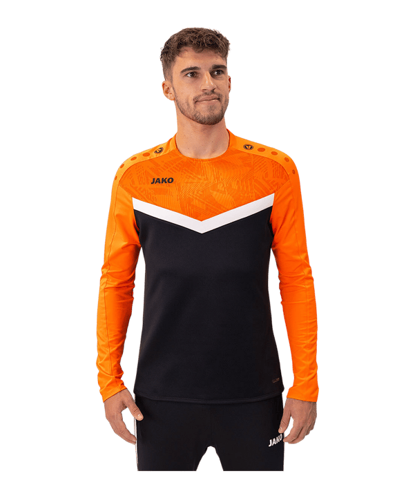 JAKO Sweatshirt Schwarz F807 - schwarz