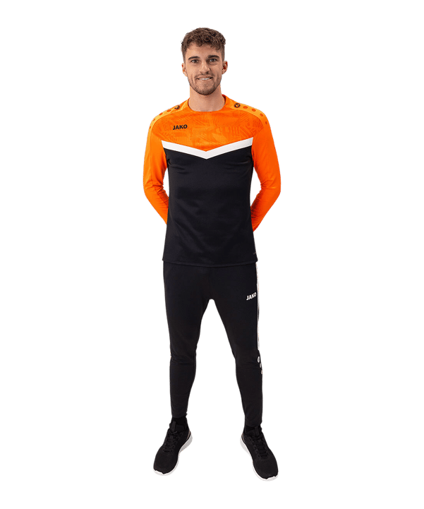 JAKO Sweatshirt Schwarz F807 - schwarz