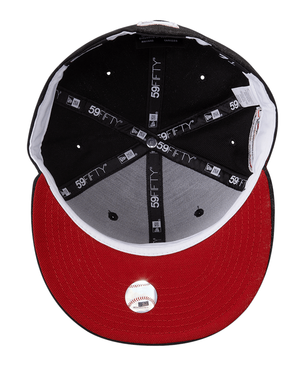New Era Anaheim Angels 60th 59Fifty Cap Schwarz - schwarz