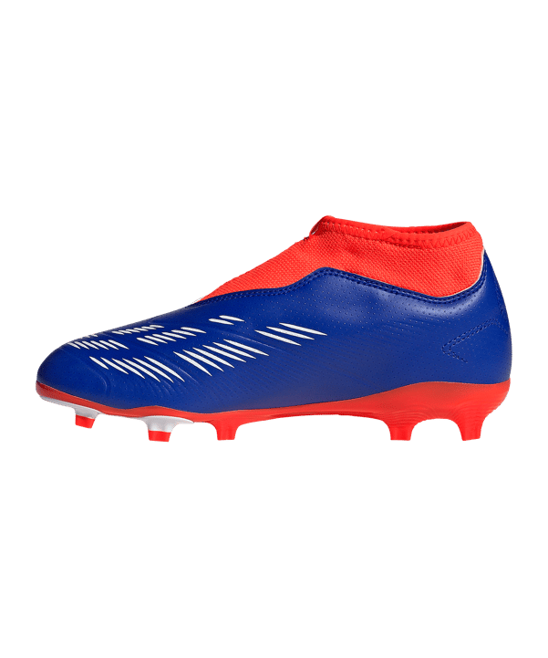 adidas Predator League LL FG Advancement Kids Blau Weiss - blau
