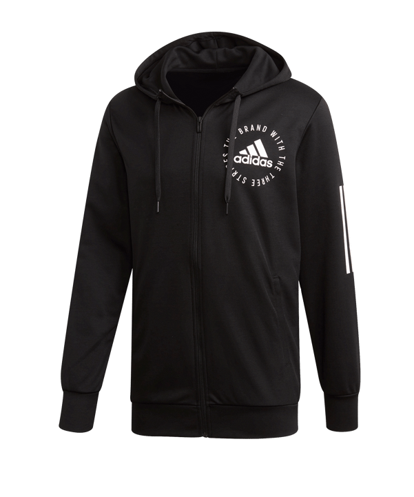 adidas Sport ID Kapuzenjacke Schwarz - schwarz