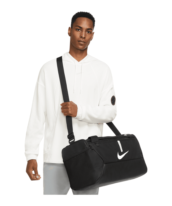 Nike Academy Team Duffel Tasche Small Schwarz F010 - schwarz