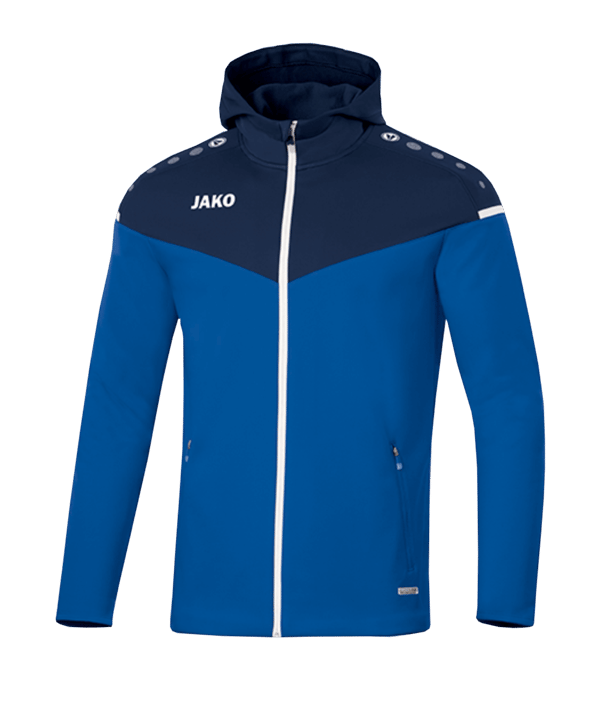 JAKO Champ 2.0 Kapuzenjacke Kids Blau F49 - blau