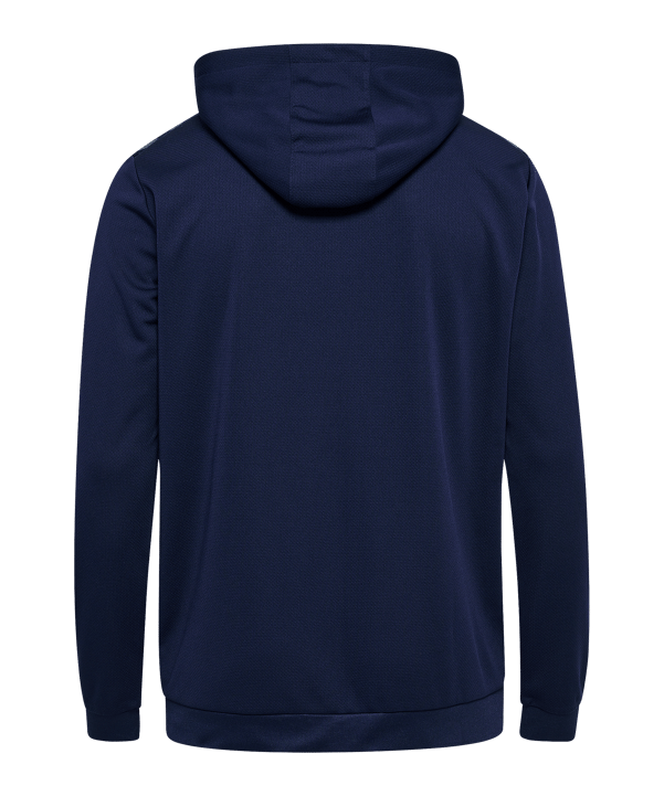 Hummel Authentic Pl Kapuzenjacke Blau F7026 - blau
