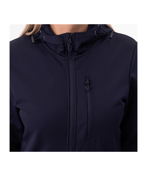 JAKO Premium Veste Softshell Femmes Bleu C900 - bleu