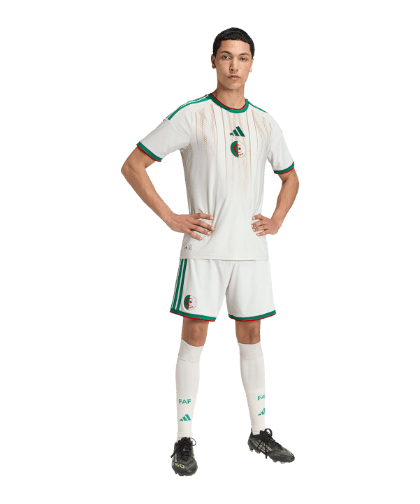 adidas Algeria Authentic Maglietta Home 2026 Beige - beige