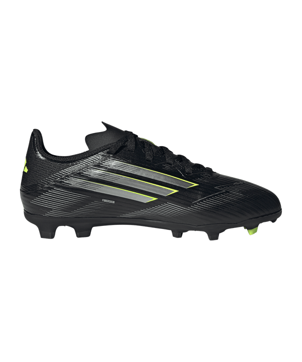 adidas F50 League FG/MG Electric Stealth Kids Schwarz - schwarz