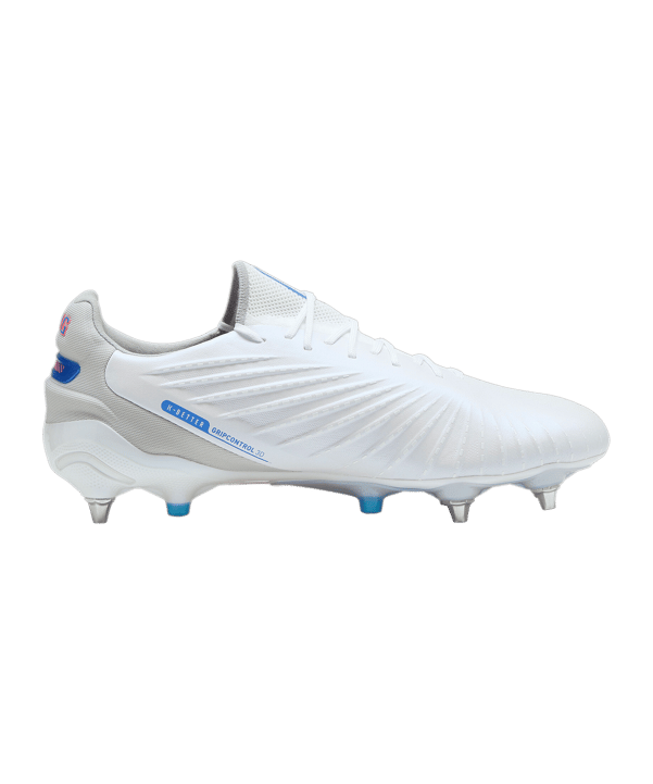 PUMA KING Ultimate MxSG Formula Weiss Blau F02 - weiss