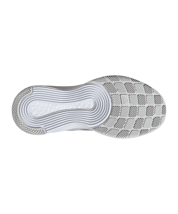 adidas Crazyflight Damen Weiss Silber - weiss