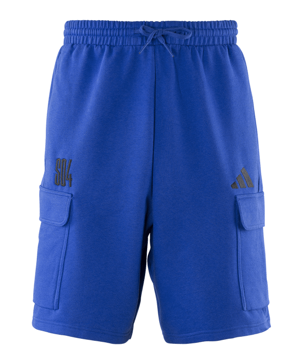 adidas FC Schalke 04 Essentials Short Blau - blau
