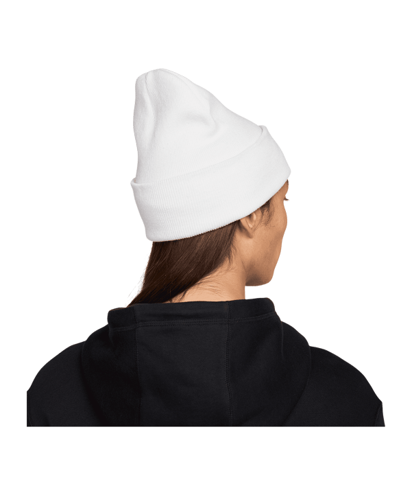 Nike Peak Beanie Weiss F100 - weiss