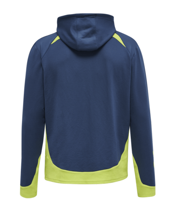 Hummel hmlLEAD Poly Hoody Blau F7642 - blau