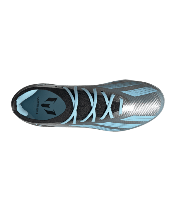 adidas X Crazyfast.1 FG Messi Infinito Kids Silber Blau Schwarz - silber