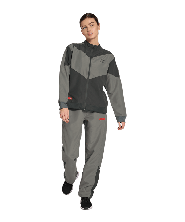 Hummel hmlPro Grid Präsentationsjacke Damen Grau F2166 - grau