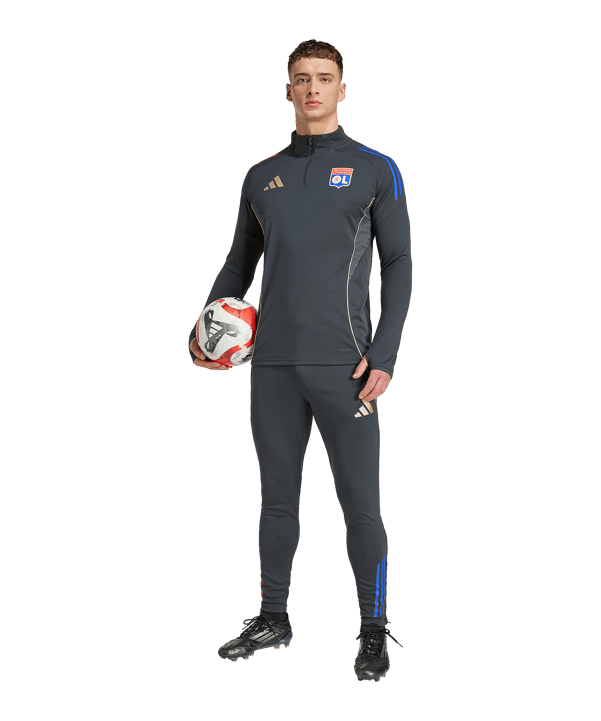 adidas Olympique Lyon Competition Sweatshirt Grau - grau