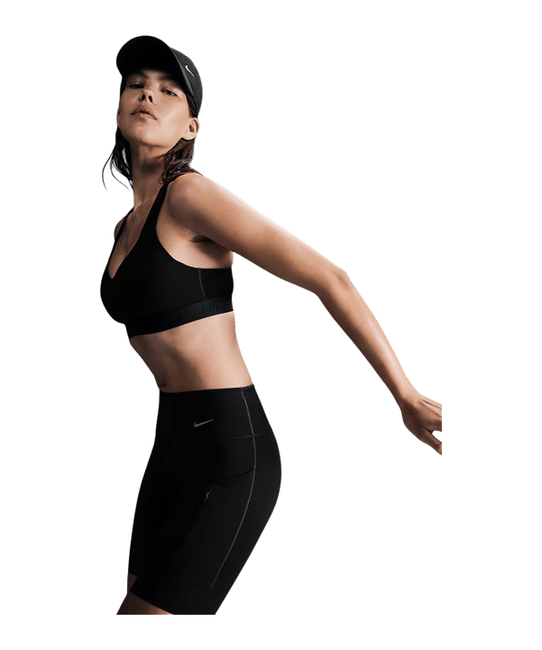Nike Indy High Support Sport-BH Damen Grau F010
