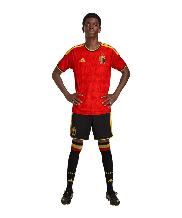 adidas Belgien Short Home WM 2026 Schwarz - schwarz