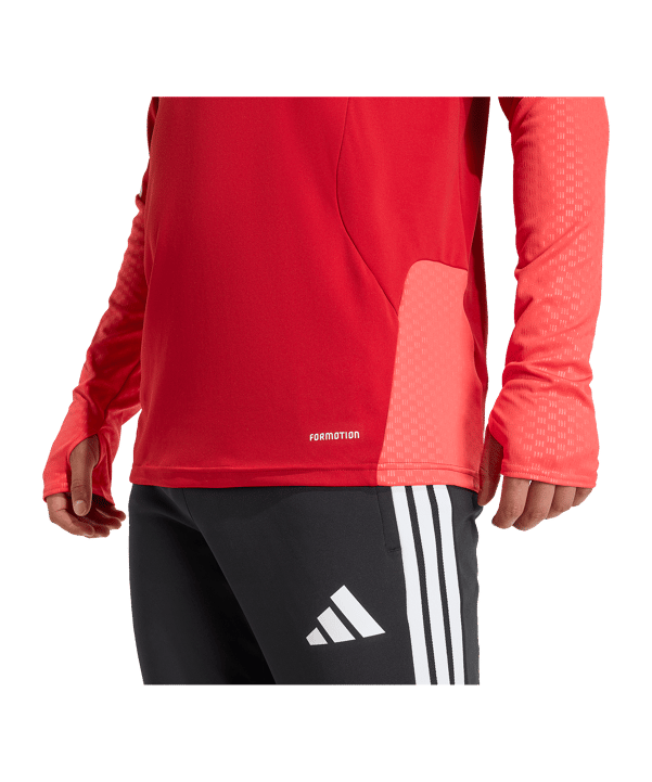 adidas Tiro 26 Training Zip Top Schwarz - rot