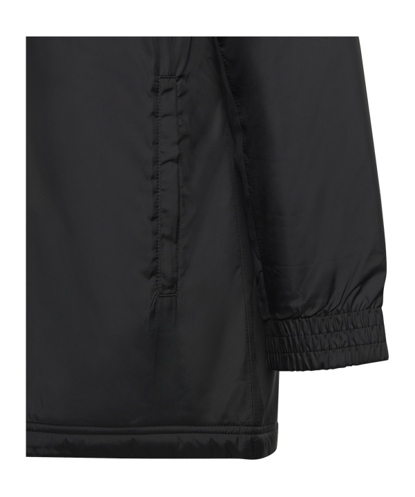 adidas Entrada 22 Stadium Jacke Kids Schwarz - schwarz