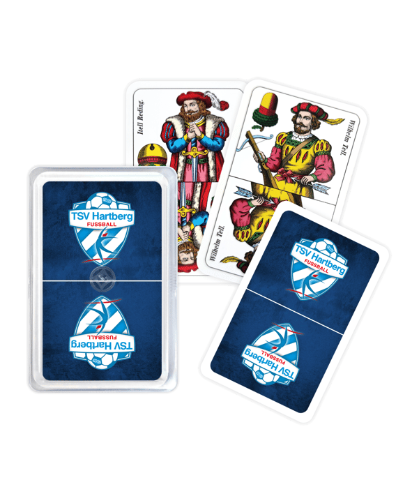 TSV Hartberg Spielkarten 36 Karten - weiss