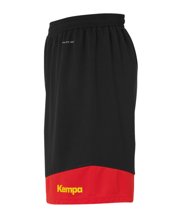 Kempa Emotion 2.0 Short Schwarz Rot Gelb F09 - schwarz