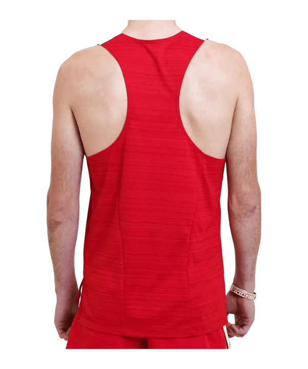Nike Stock Dry Miler Tanktop Rot F657 - rot