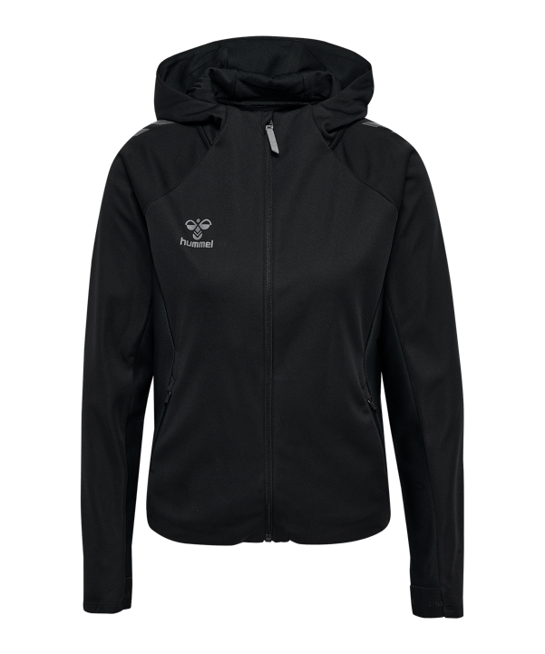 Hummel Cima 2.0 Kapuzenjacke Damen Schwarz F2001 - schwarz
