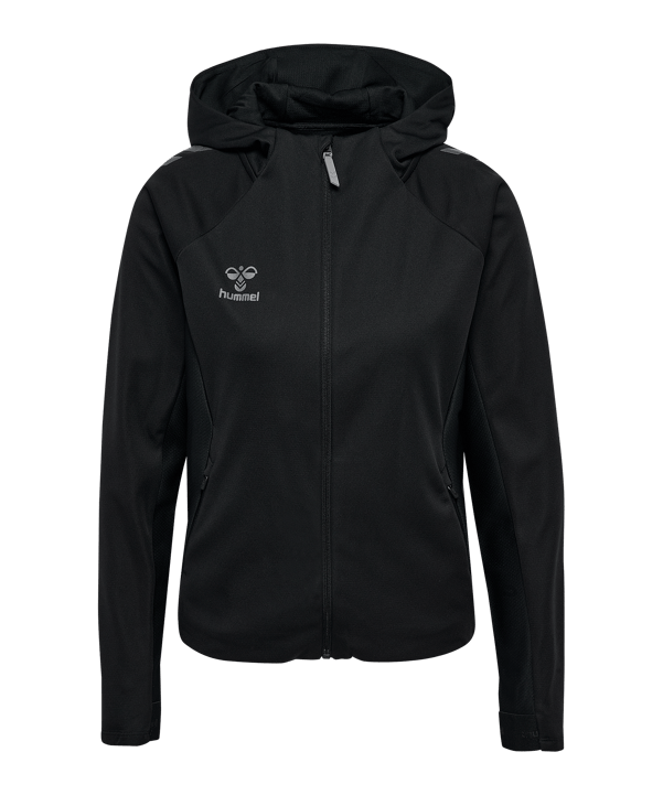 hummel Giacca con cappuccio Donna Nero C2001 - nero