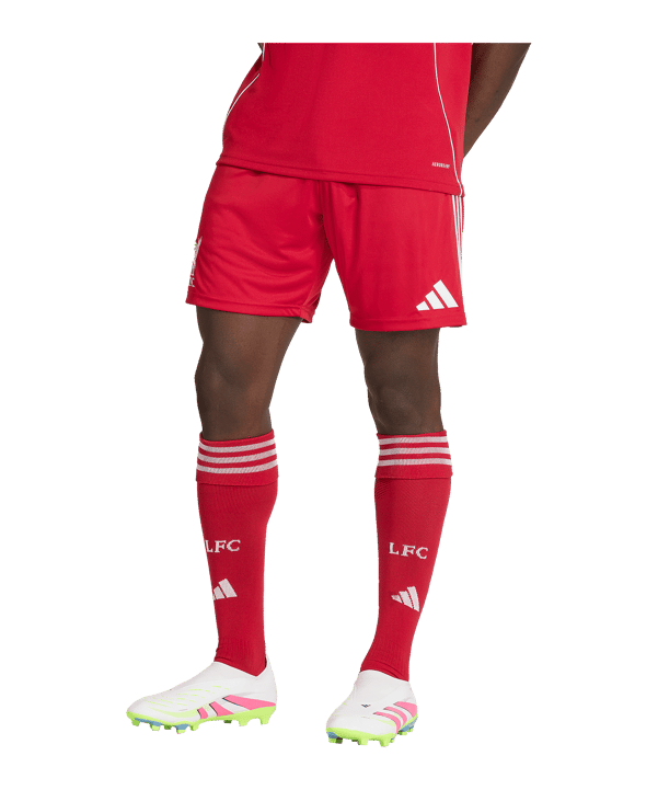 adidas FC Liverpool Short Home 2025/2026 Rot - rot