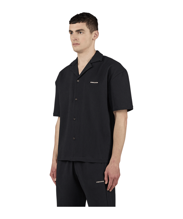 Pegador Troy Plissee Summer T-Shirt Schwarz - schwarz