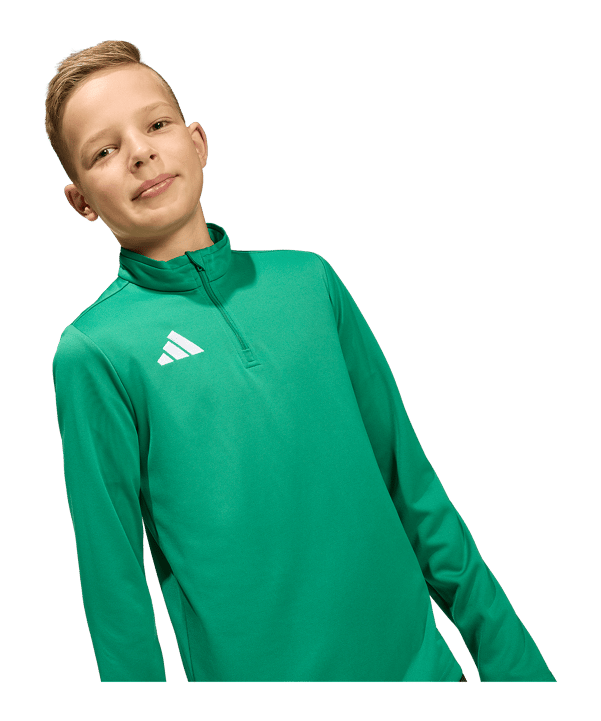 adidas Entrada 26 Training Sweatshirt Kids Grün - gruen