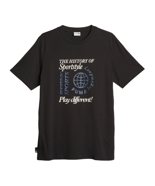 PUMA Graphic Legacy T-Shirt Schwarz F01 - schwarz