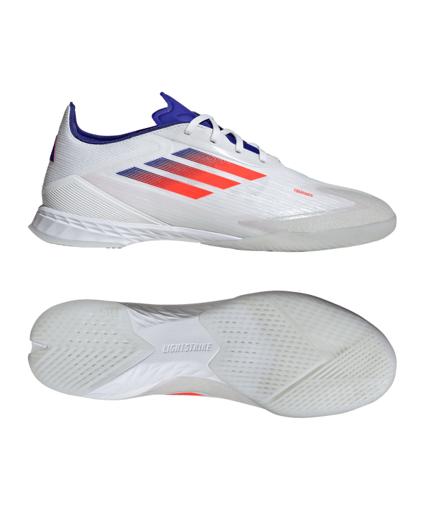 adidas F50 Pro IN Advancement Weiss Rot - weiss
