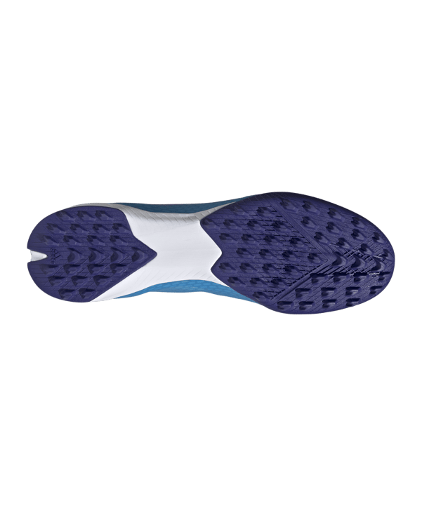 adidas X SPEEDFLOW.3 TF Sapphire Edge Blau Pink Weiss - blau
