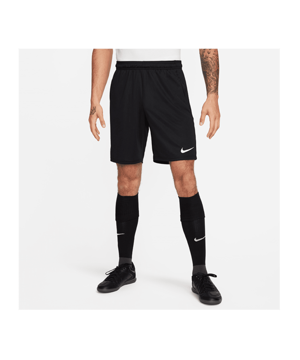 Nike Park 20 Knit Short Schwarz Weiss F010 - schwarz