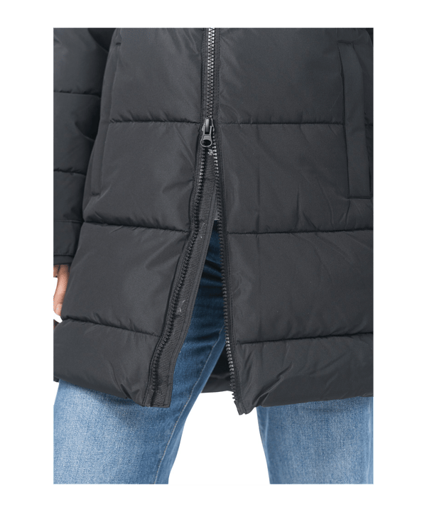 Erima Premia Parka Winterjacke Damen Schwarz - schwarz