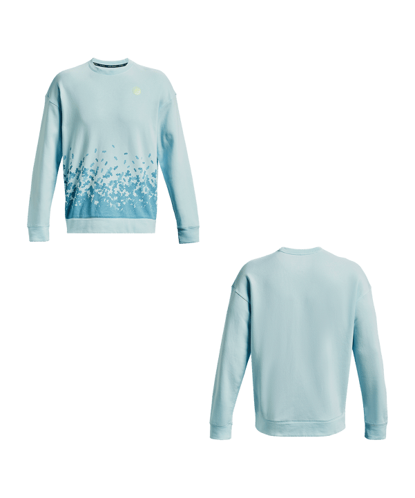 Under Armour Curry Collab Sweatshirt Blau F469 - blau