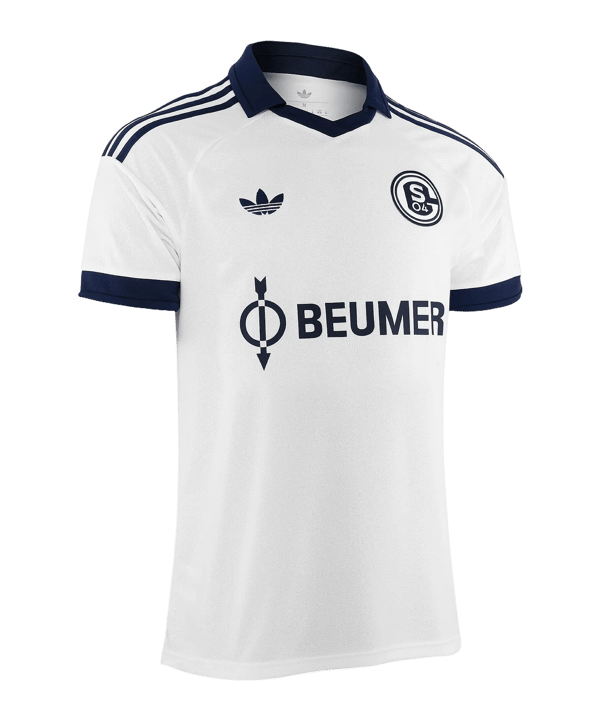 adidas Originals FC Schalke 04 Maillot Away 2026/2027 Blanc - blanc