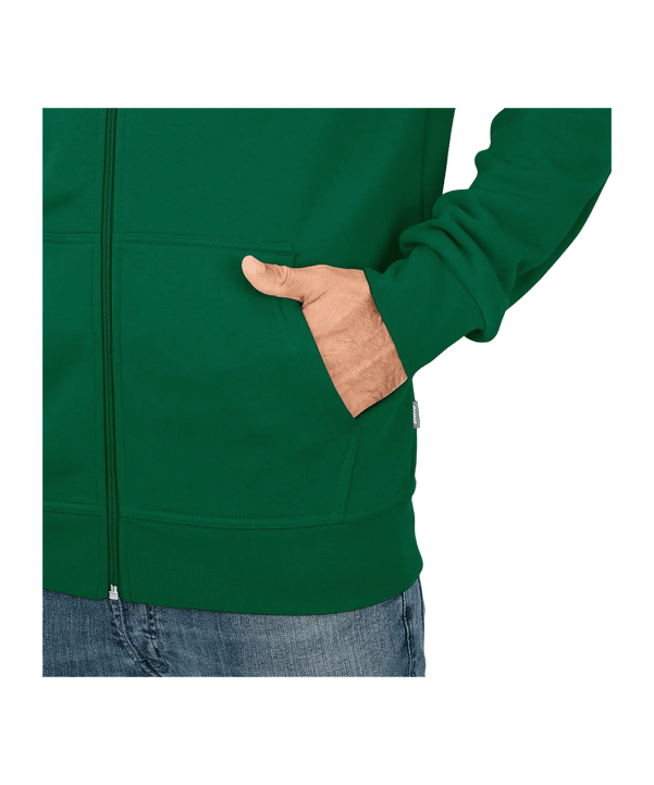 JAKO Jas met capuchon Groen K260 - groen
